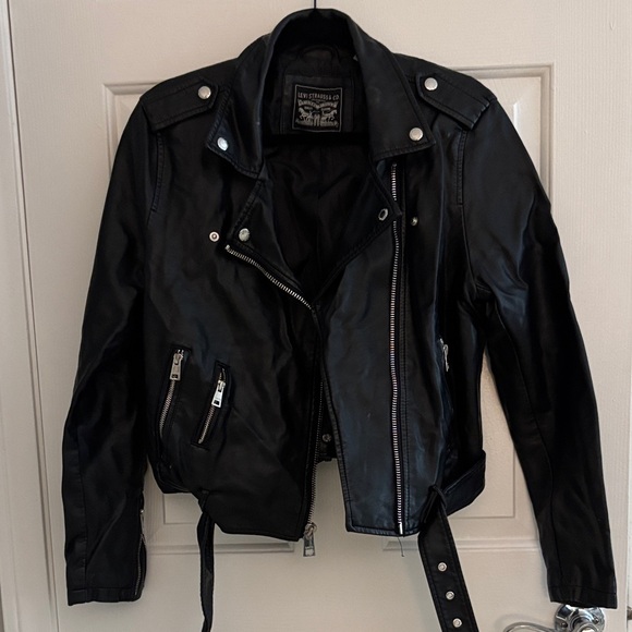 Levi's Jackets & Blazers - Levi's Black Leather Moto Jacket